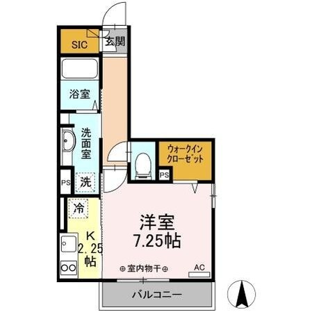 With湘南　Bの物件間取画像